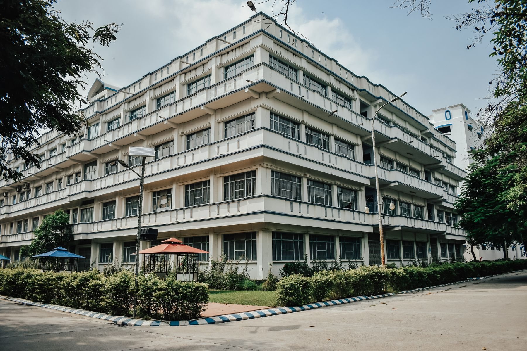 College campus building